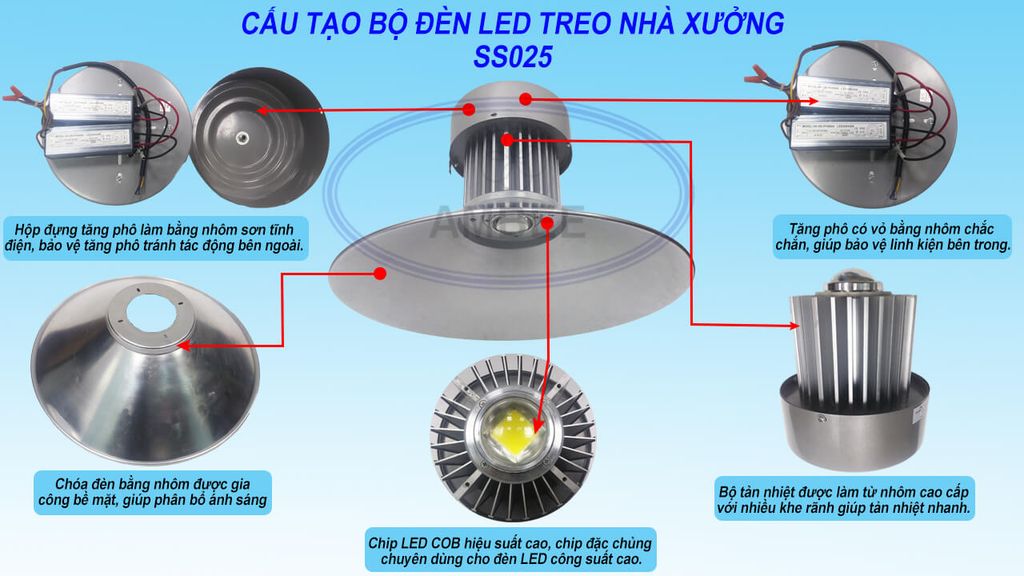 cau tao den led nha xuong ss025