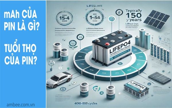 mAH CỦA PIN LÀ GÌ? CHỈ SỐ NÀY ẢNH HƯỞNG THẾ NÀO ĐẾN TUỔI THỌ CỦA PIN.