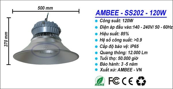 đèn led nhà xưởng