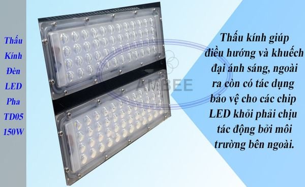 đèn pha led nhà xưởng