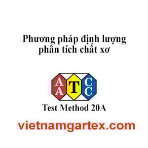 AATCC TM20A Phân tích chất xơ: Định lượng