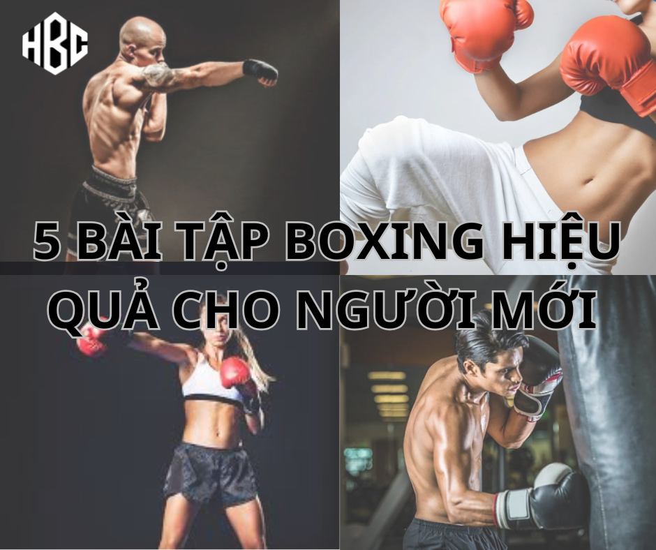 5 bài tập Boxing hiệu quả cho người mới