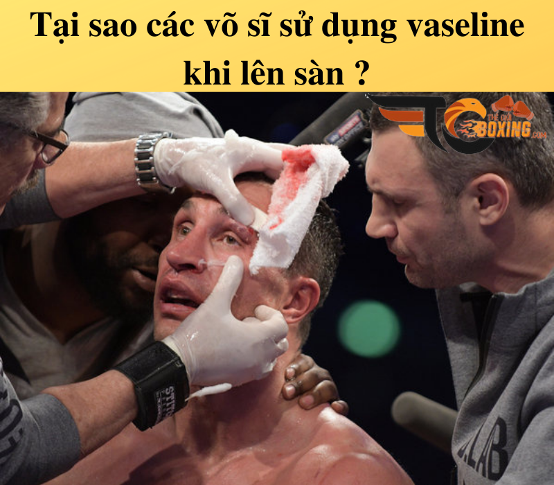 Tại sao các võ sĩ Boxing sử dụng Vaseline khi lên sàn?