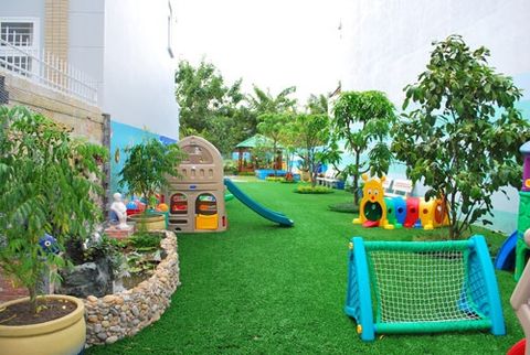 Thiết kế sân chơi cho trường mầm non tại Tp. Hồ Chí Minh