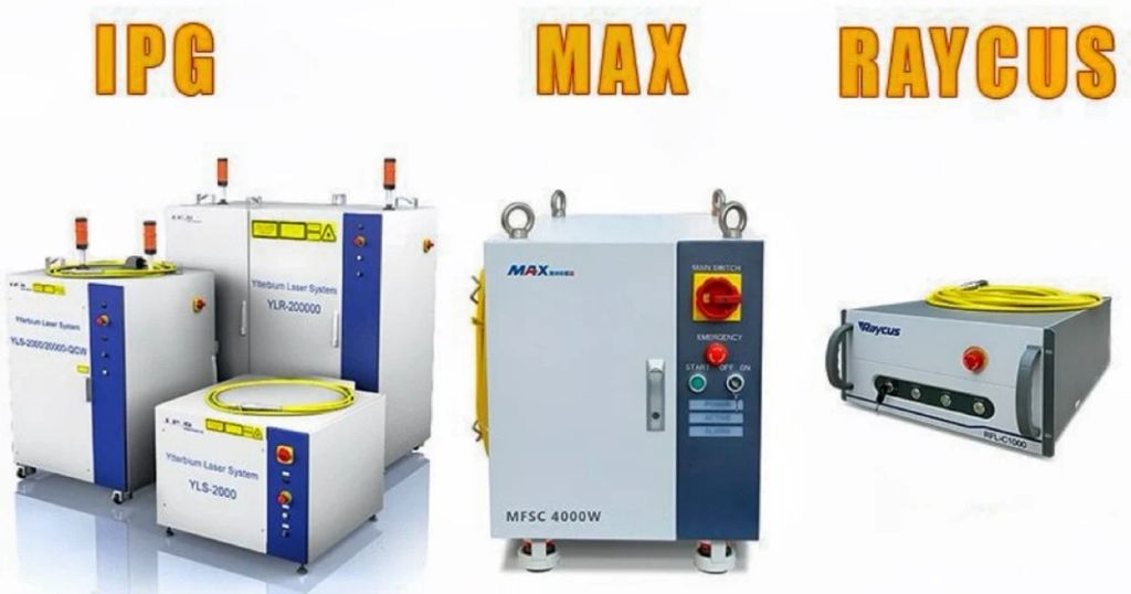 Bảng So Sánh Thông Số Cắt Laser Giữa Các Bộ Nguồn: IPG, Trumpf, MAX, Raycus