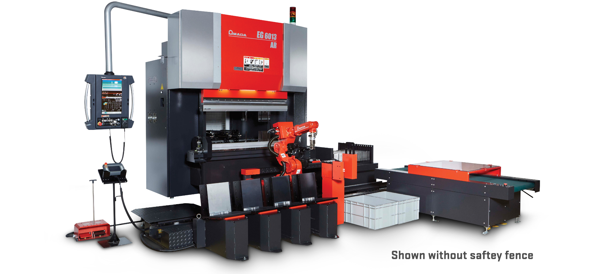 Hiệu quả của sự kết hợp máy chấn CNC và Robot