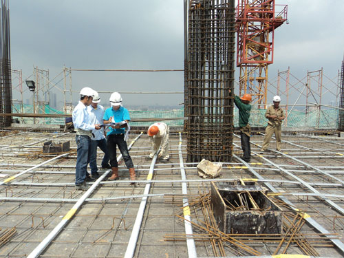 Máy chấn trong ngành xây dựng