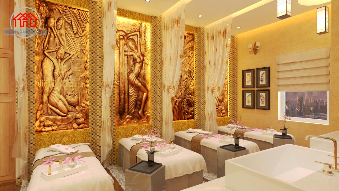 thiết kế spa vip