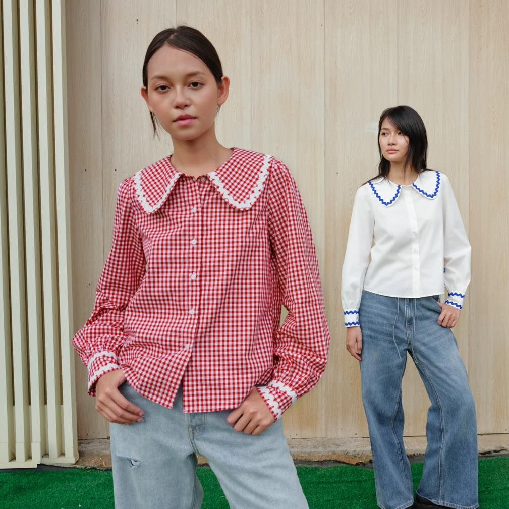 Bản sắc Jessie Shirt - Từ đường may zigzag đến họa tiết Gingham