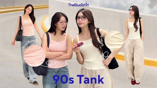 90s Tank Bamboo Cotton – Touching the 90s Spirit with Soft, Cool Natural Fabric