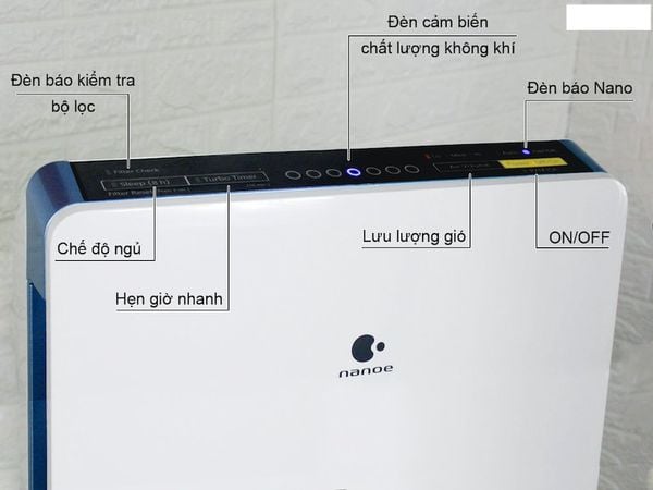 Bảng điều khiển máy lọc không khí Panasonic F-PXM35A