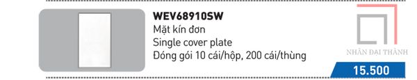 * Catalogues mặt thiết bị Panasonic