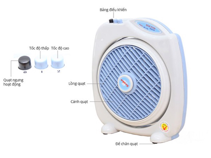 Quạt tản gió SENKO BD230