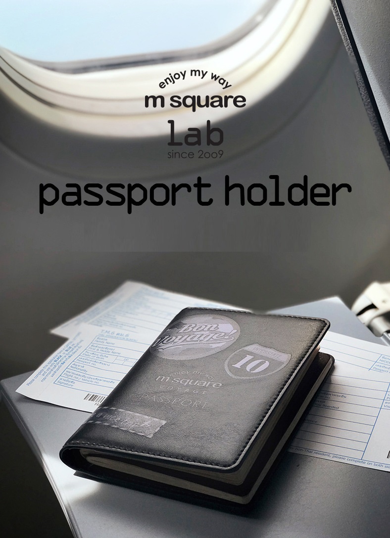 bao da đựng passport chống nước msquare elegant