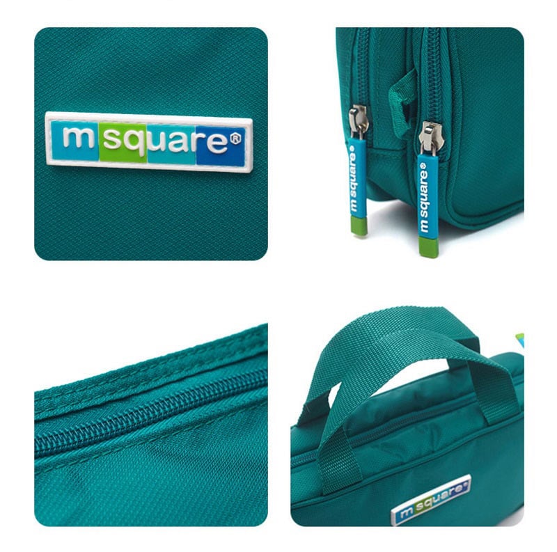 Cận cảnh thiết kế và chất liệu của bộ 13 túi đựng đồ du lịch Msquare Collection Set