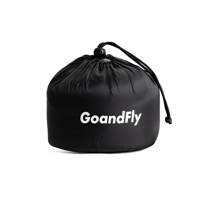 Gối chữ u du lịch GoandFly Soft Xanh Than