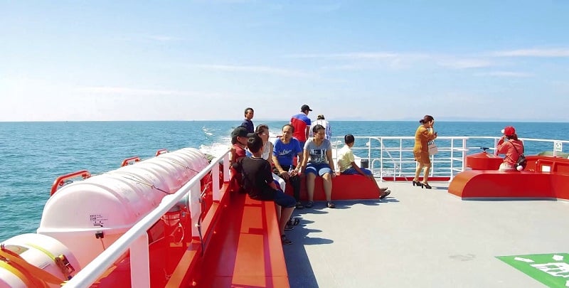 Từ Hà Tiên đi Phú Quốc bao nhiêu km? Vé tàu Hà Tiên Phú Quốc 2019 là b