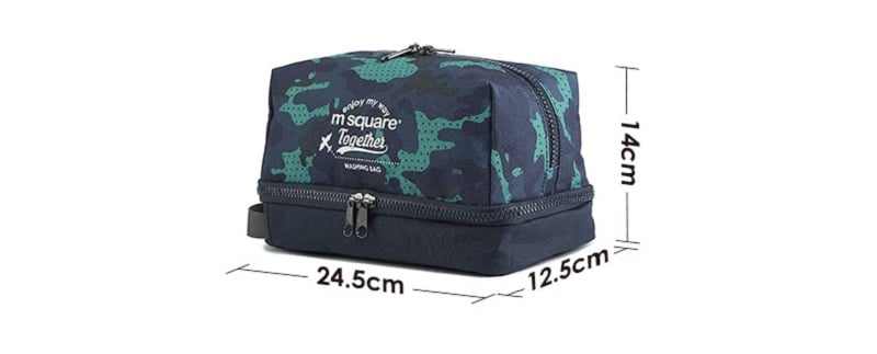 Kích thước túi đựng mỹ phẩm du lịch Msquare