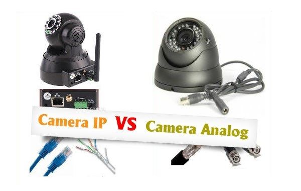 sự khác nhau giữa camera ip và camera analog