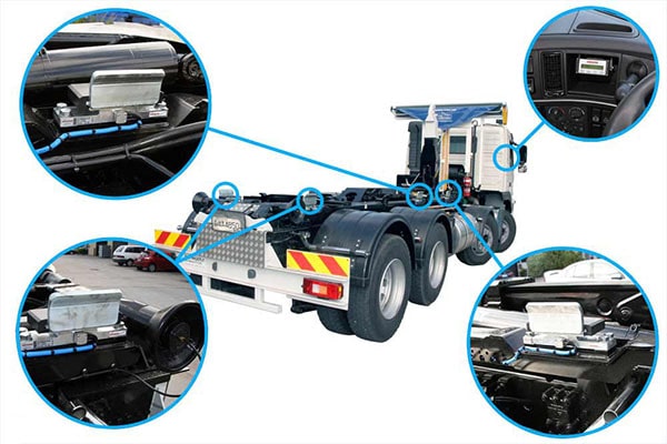 Lắp đặt loadcell QSG cho xe tải