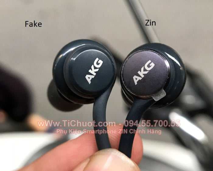 Phân biệt nhanh Tai Samsung Galaxy AKG Fake & ZIN, rất đơn giản, có hình ảnh !