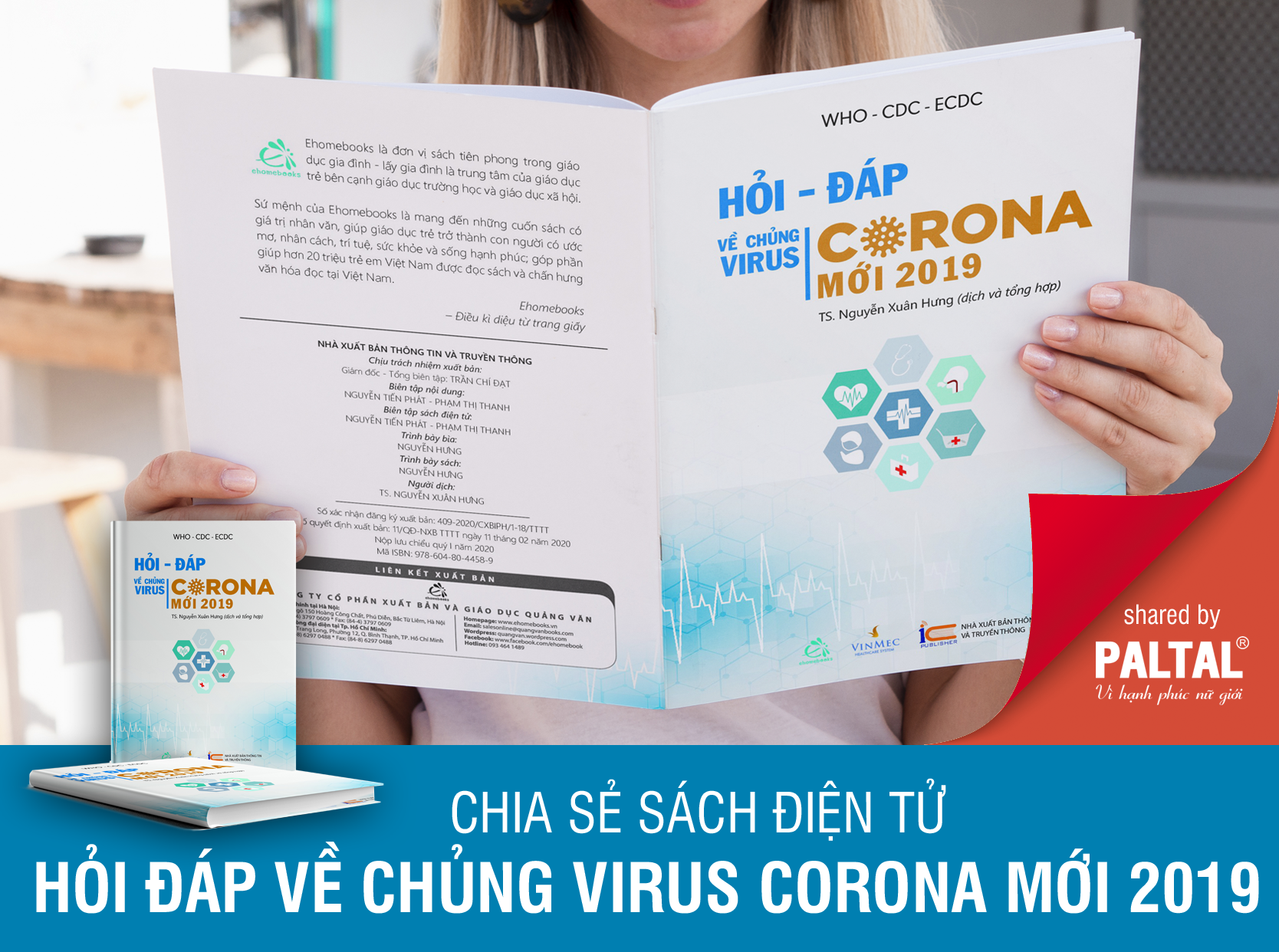 Ebook Sách điện tử: Hỏi đáp về chủng Virus Corona mới 2019