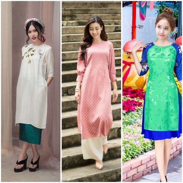 Muôn màu kiểu áo dài cách tân của các thương hiệu thời trang Việt | Áo dài,  Phong cách thời trang, Trang phục phụ nữ