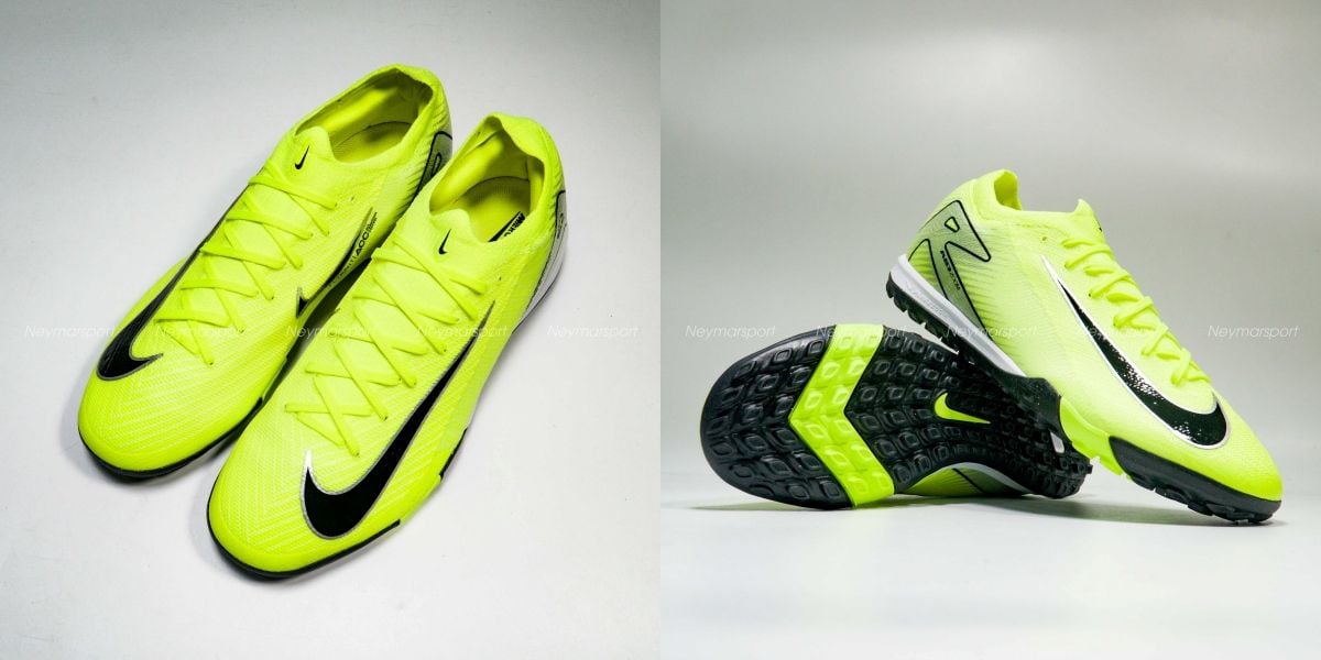 Giày đá bóng Nike Mercurial Vapor 16 Pro TF Mad Voltage - Volt/Black FQ8687-700