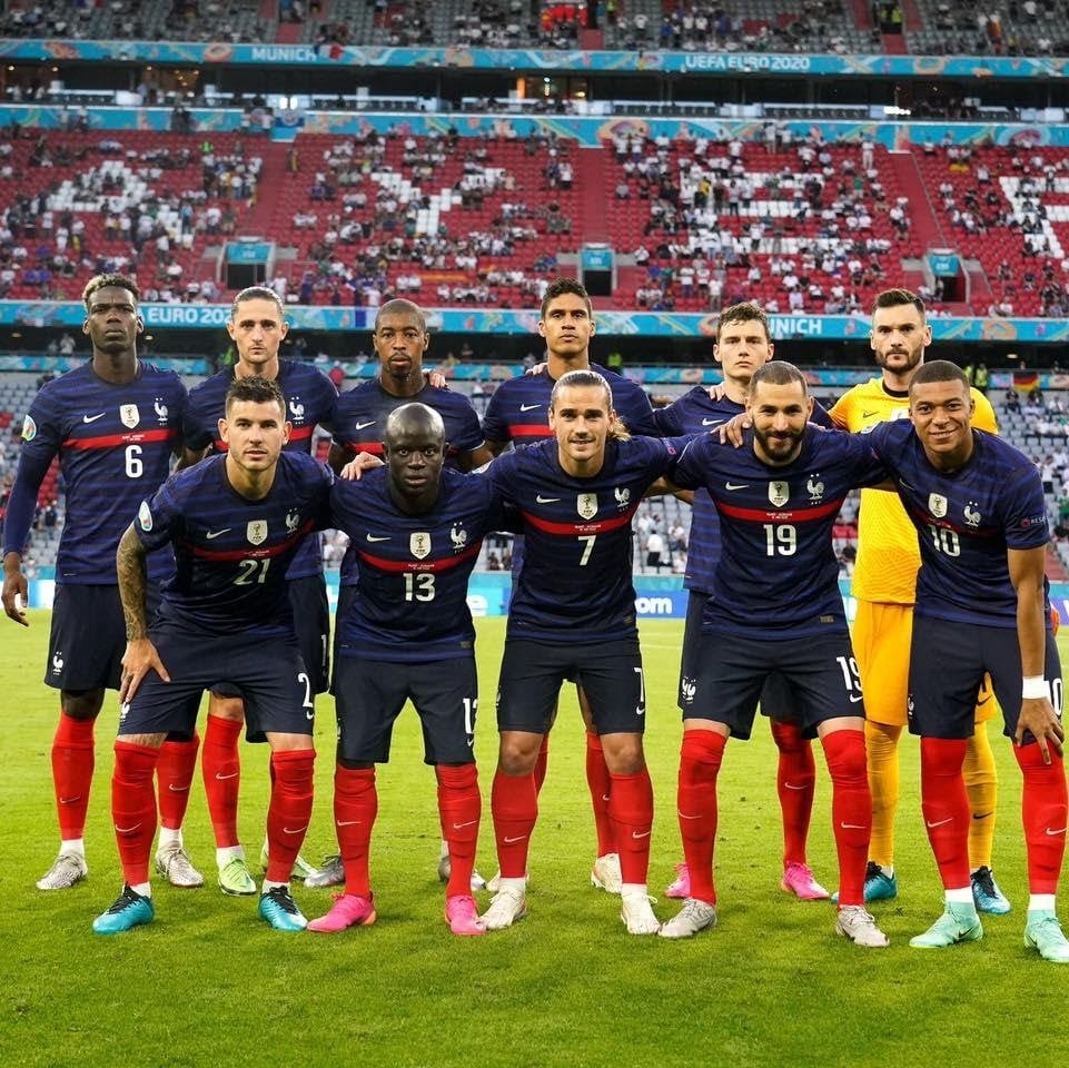 Đội tuyển Pháp mang giày đá bóng gì thi đấu Euro 2020