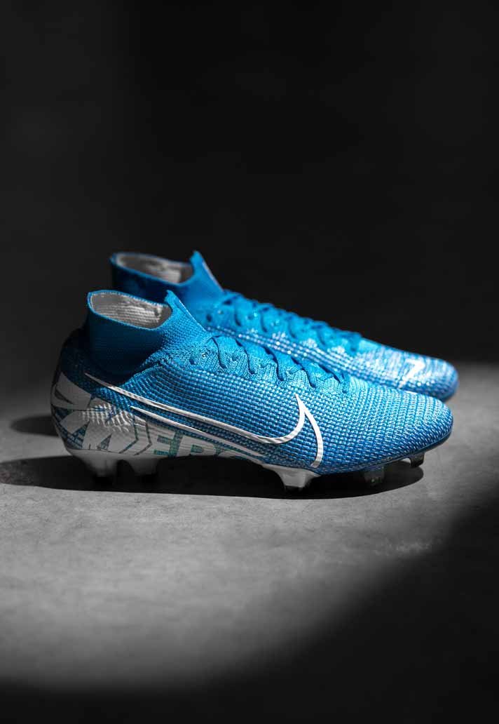 Giày đá banh chính hãng. Giày đá banh Nike. Nike Mercurial Superfly 7 Elite FG New Lights - Blue Hero/White