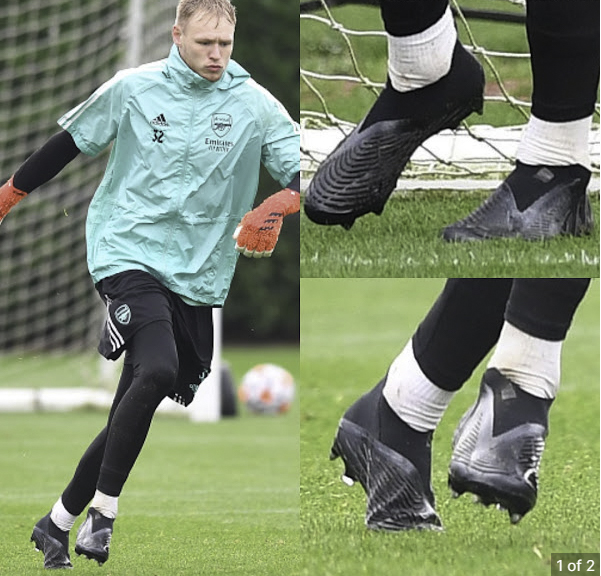 Aaron Ramsdale mang Adidas Edge Predator