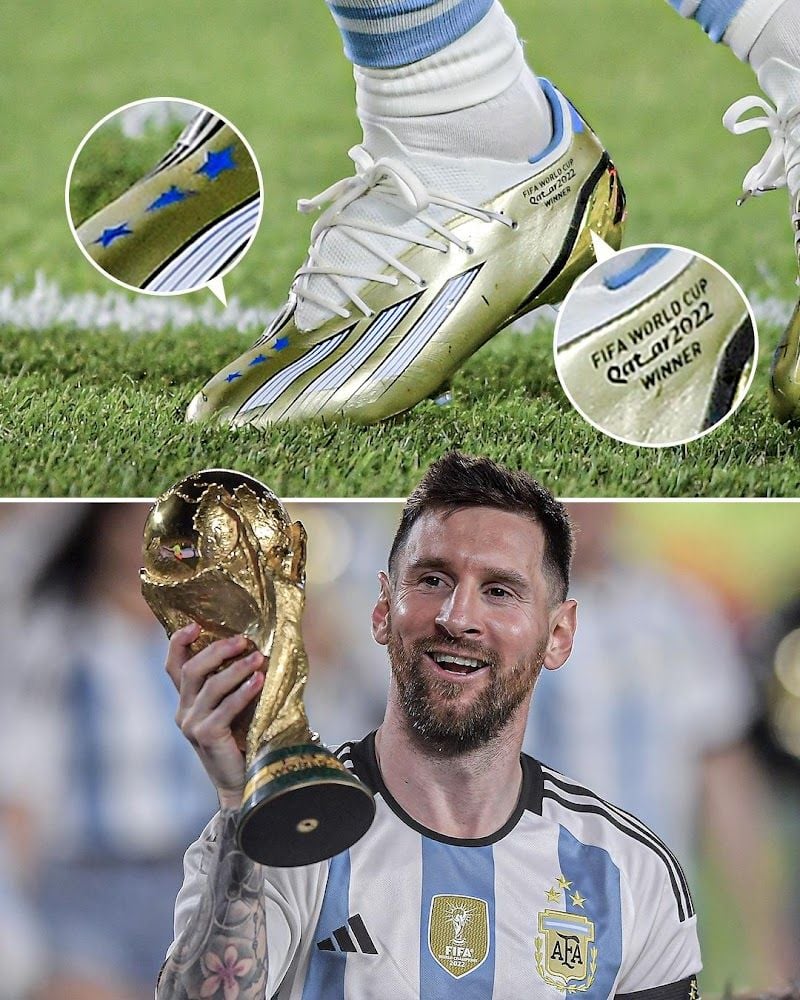 giày đá banh Adidas Messi 2022 World Cup Winner Boots - 1