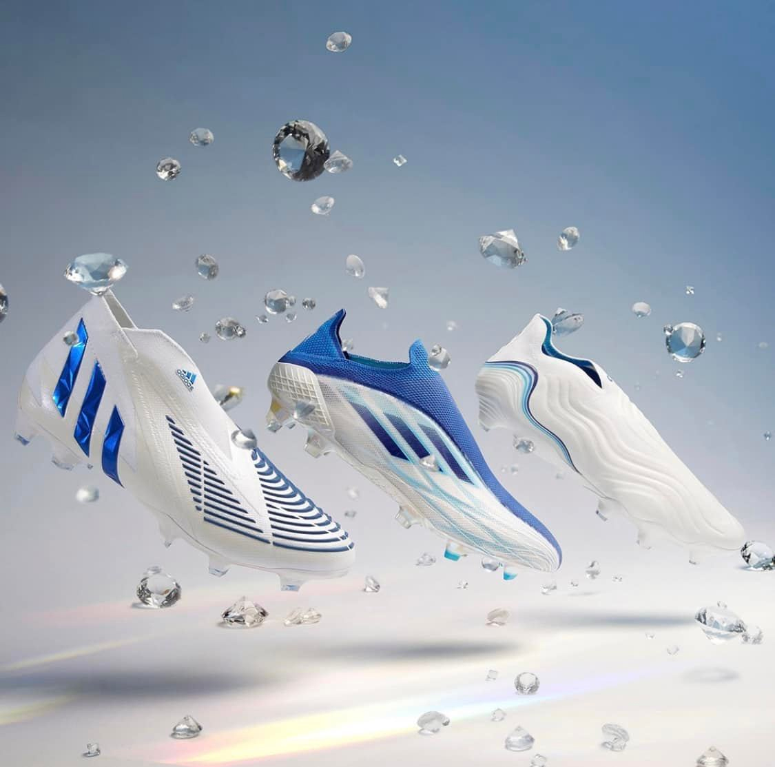 Giới thiệu bộ sưu tập giày đá banh adidas Diamond Edge cực đẹp