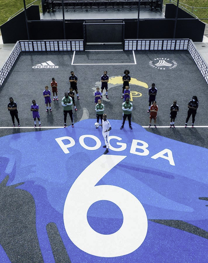 Sân bóng Paul Pogba 'Playground of Possibilities'