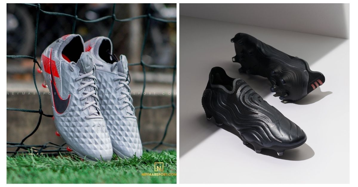 So sánh về thiết kế giày đá bóng Nike Tiempo 8 và adidas Copa Sense