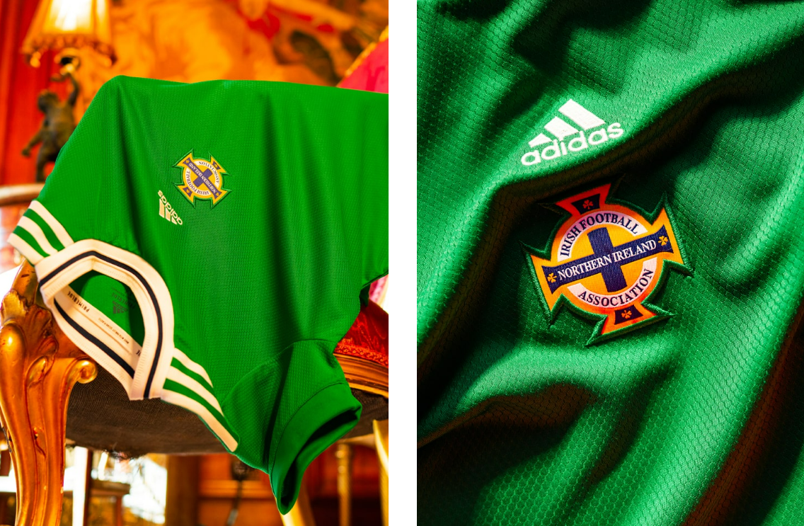 Giới thiệu thiết kế áo thi đấu của đội tuyển Bắc Ireland