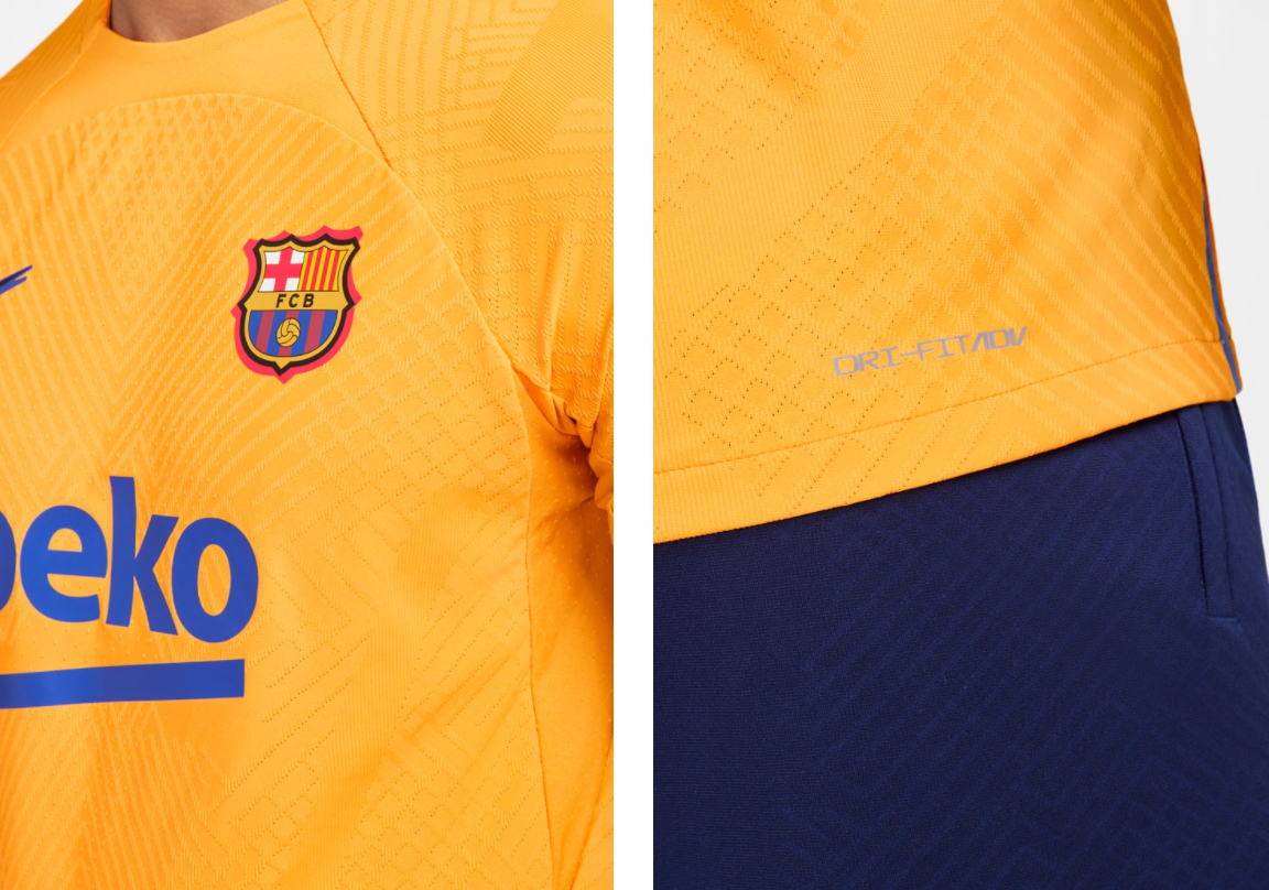 Giới thiệu công nghệ áo đấu vượt trội của BST áo tập luyện mới 2022 của Barcelona