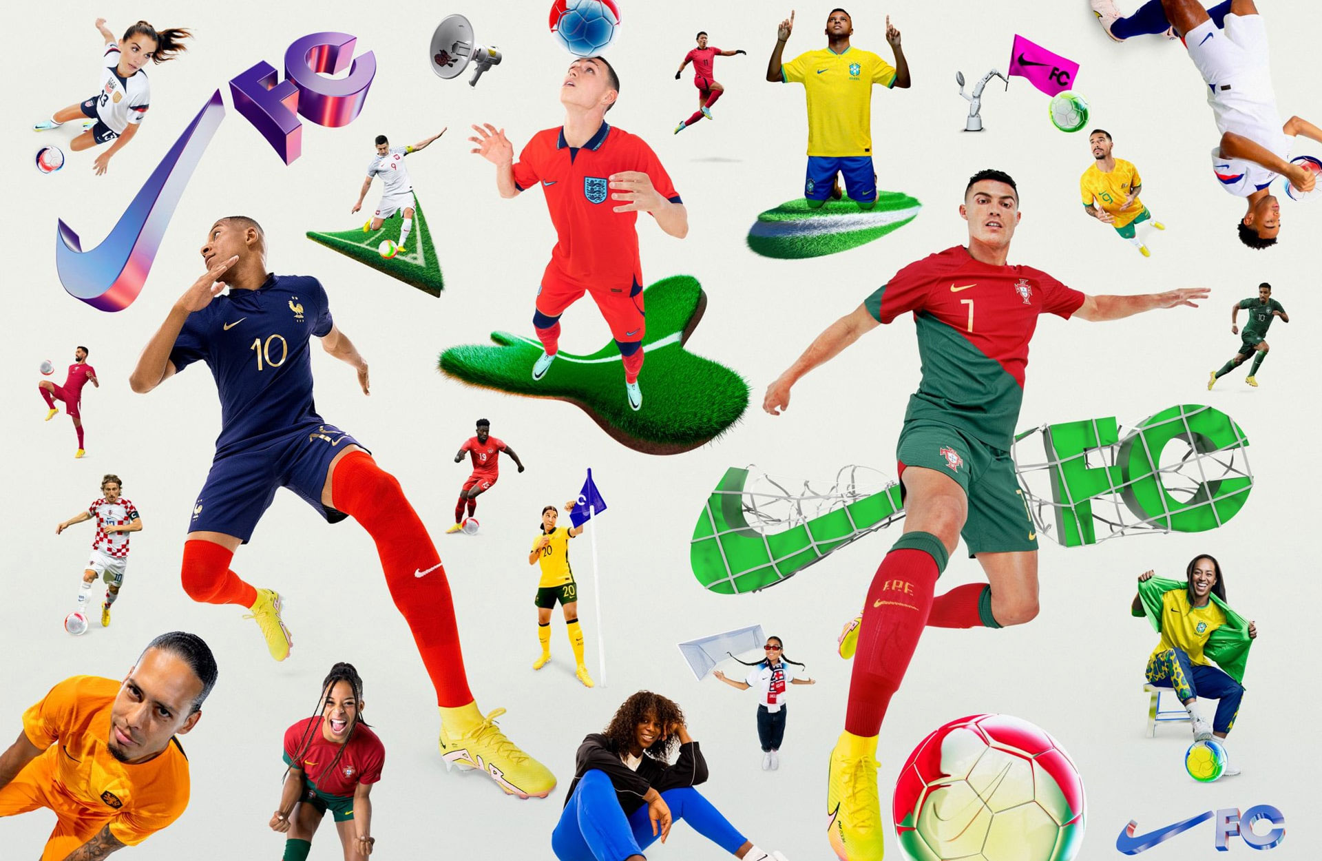 Nike lộ diện trang phục thi đấu sân nhà tại World Cup 2022 dành cho các đội bóng