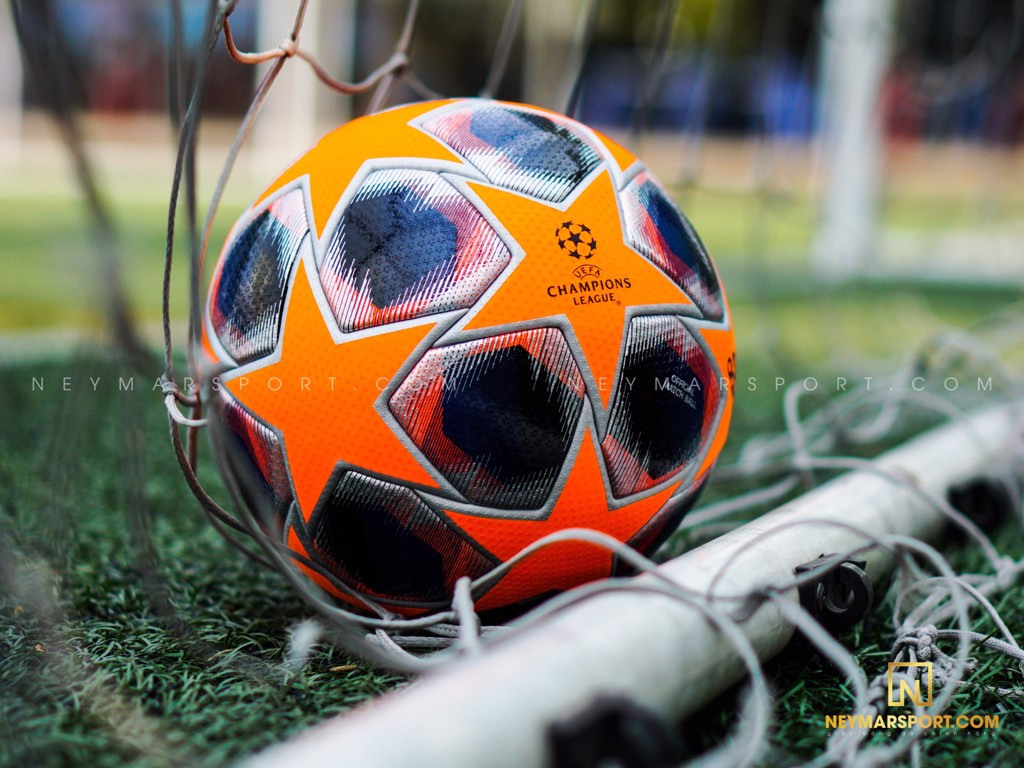 Bóng Adidas Football Champions League 2020 Pro Match Ball - Solar Orange/Royal Blue/Black