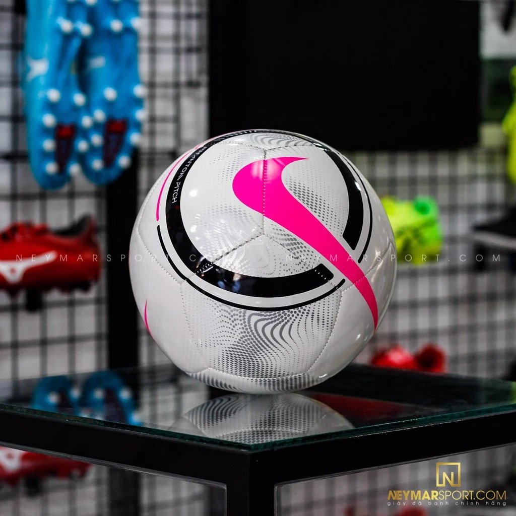 Bóng đá Nike Football Phantom - White/Black/Pink Blast