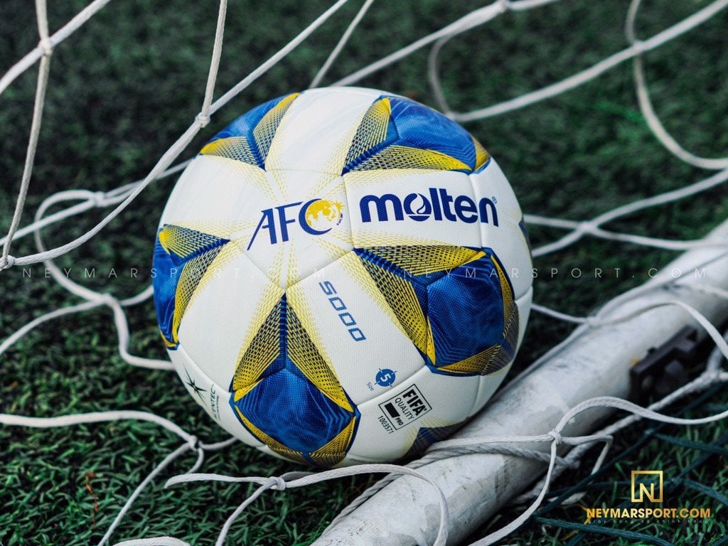 Bóng Molten được sử dụng chính thức ở giải AFC CUP mùa giải 2019 - 2020