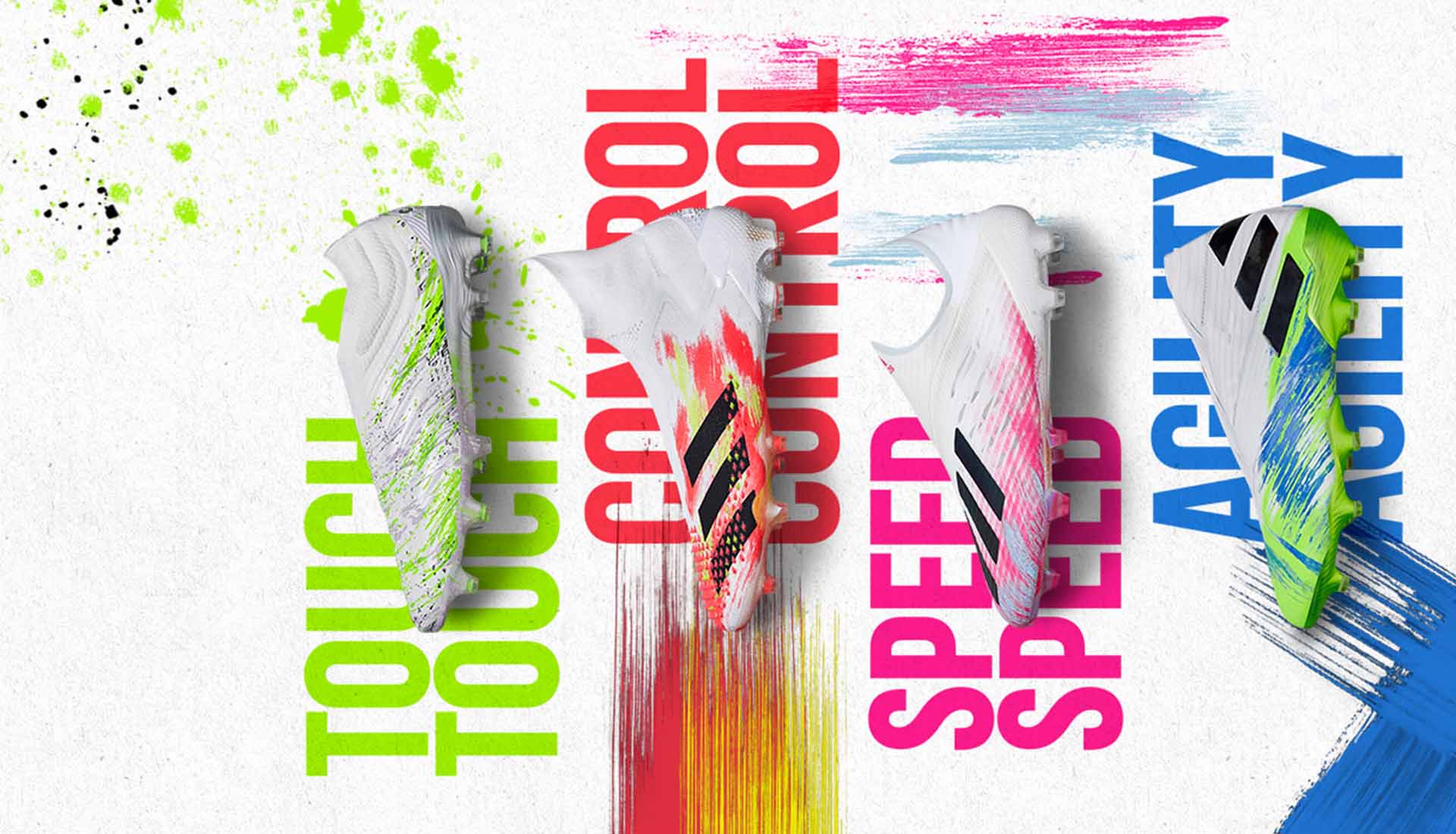 Adidas Uniforia xuất hiện lung linh như một tác phẩm hội họa