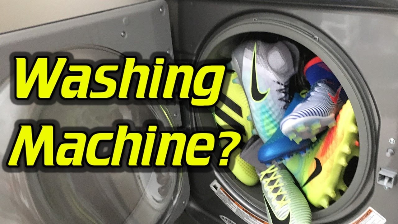 giặt giày đá bóng bằng máy giặt