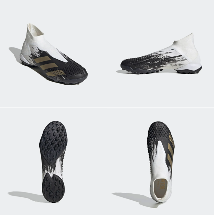 Giày cỏ nhân tạo adidas adidas Predator 20+ TF Inflight - Footwear White/Gold Metallic/Core Black