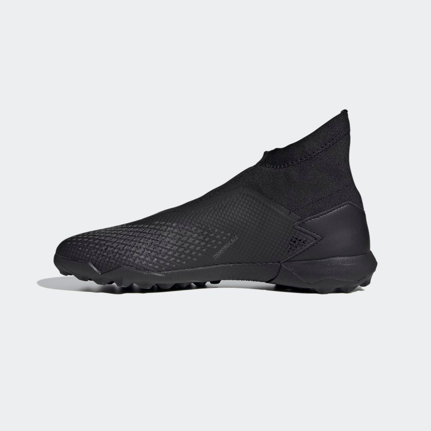 .Giày đá bóng không dây Adidas Predator 20.3 Laceless TF Dark Motion 