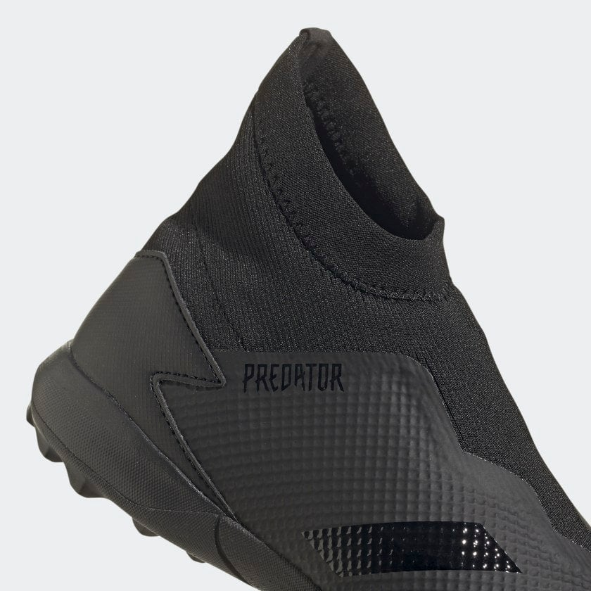 .Giày đá bóng không dây Adidas Predator 20.3 Laceless TF Dark Motion 