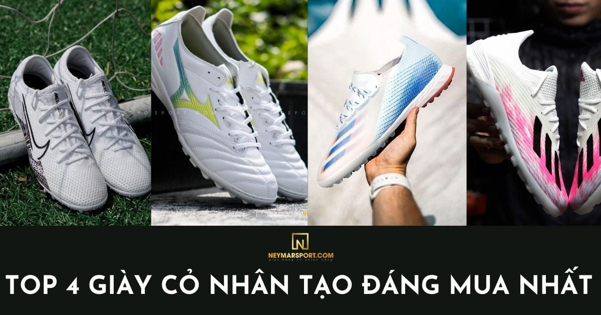 Tổng hợp Top 4 giày cỏ nhân tạo siêu nhẹ, siêu ôm chân