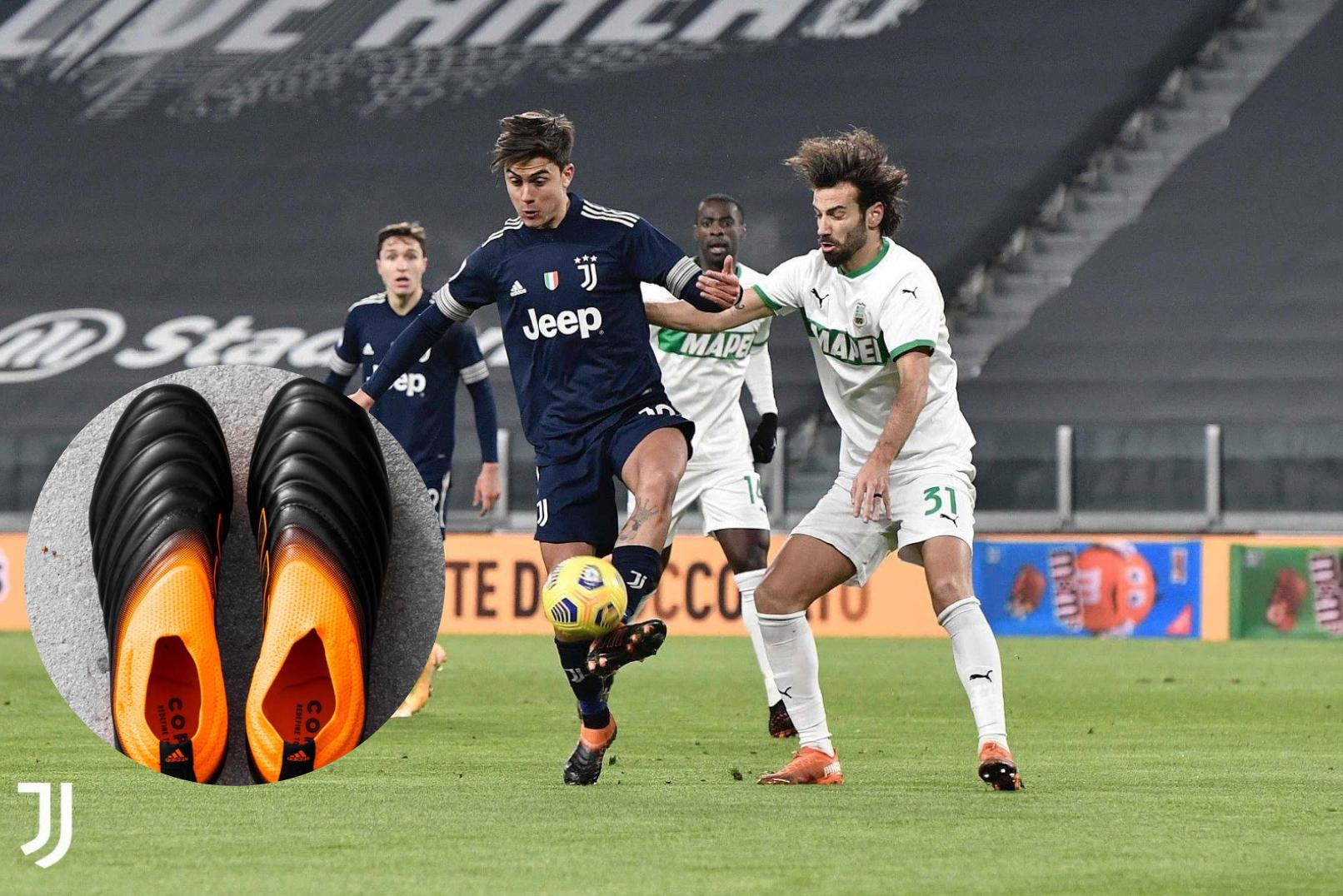 Dybala mang giày đá bóng Adidas Copa 20+ Precision to Blur 