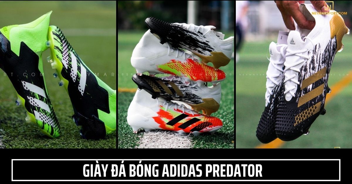 Top 3 giày đá bóng cỏ tự nhiên cao cấp adidas Predator 20 được săn đón nhất