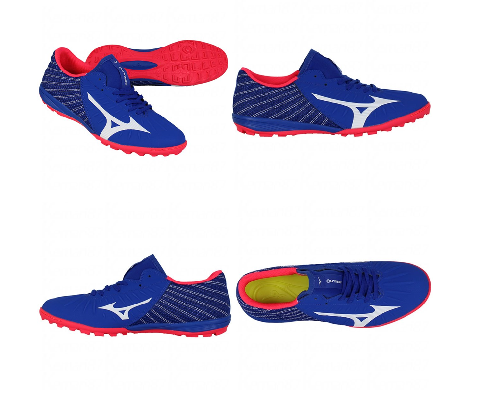 Giày đá bóng Mizuno Rebula Sala Pro AS TF - Blue/White/Red